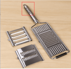 Stainless Steel Grater, Vegetable And Fruit Slicer, Peeler-MKC