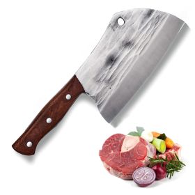 Meat Cleaver Knife Heavy Duty Japanese Hand Forged Chef Knife, Cleaver Knife For Meat Cutting-Heavy Duty Meat Cleaver Knife