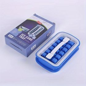 1pc 18 Grids Ice Ball Maker; Reusable Ice Cube Mold; Silicone Ice Cube Tray; Kitchen Bar Accessories Gadgets