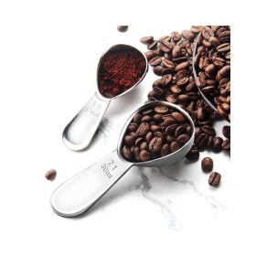 Stainless Steel Spoon for Loose Tea Sugar Powder or Flour 15ml and 30ml