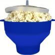 1pc Collapsible Silicone Microwave Popcorn Popper - Quick and Easy Way to Make Delicious Popcorn at Home (Color: Blue)